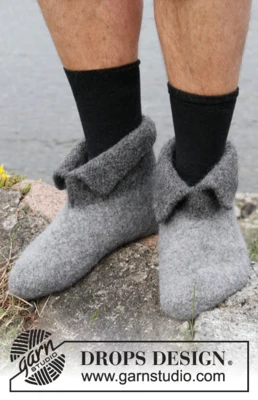 135-37 Hobbit Shoes by DROPS Design