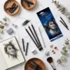 STAEDTLER mars lumograph charcoal & tegnestub, 3 + 1 stk