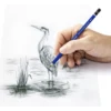STAEDTLER mars lumograph akvarel grafitblyanter & pensel, 3 + 1 stk
