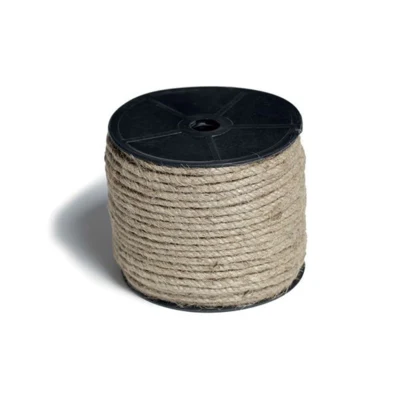 Jutesnor, 5 mm, Natur