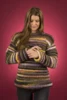 EK3 Løs Damesweater i Easy Knit