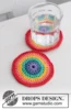 0-1486 Rainbow Coaster by DROPS Design