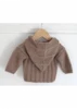 96250 - Hættetrøje med snoninger - Baby (3 mdr. - 6mdr.) - DK
