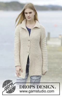 Extra 0-1138 Lazy Days Jacket by DROPS Design
