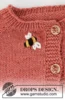 42-4 Little Bee Cardigan by DROPS Design