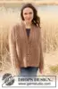 235-2 Cracked Walnuts Jacket by DROPS Design