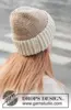 234-29 Peanut Butter Cookie Hat by DROPS Design