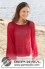 240-26 Red Mistery by DROPS Design