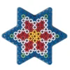 Hama Maxi stiftplade, transparent - Stjerne 8222