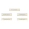 LindeHobby Handmade Label (7 cm x 1 cm), 5 stk
