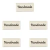 LindeHobby Handmade Label (4 cm x 2 cm), 5 stk