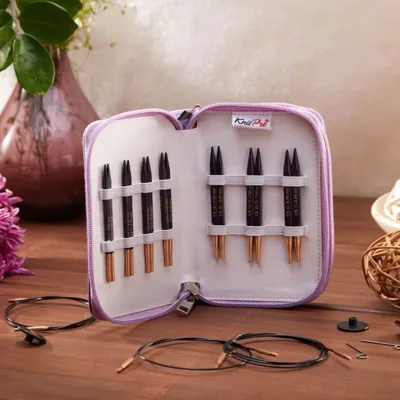 KnitPro J’adore Cubics Udskiftelige Rundpindesæt Special