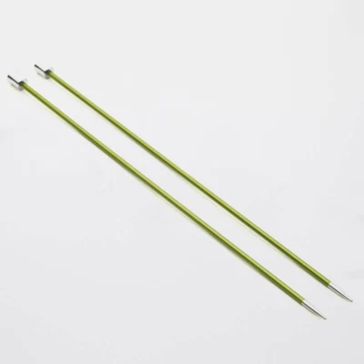 KnitPro Zing enkeltspidsede strikkepinde sæt 25 cm / 10"