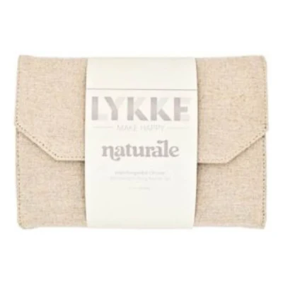 LYKKE Udskiftelige Rundpindesæt Naturale, Beige, 13 cm