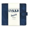 LYKKE Strømpepindesæt Indigo, Azurblå, 15 cm (4.00-9.00 mm)