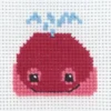 Broderikit Hval 8 x 8 cm